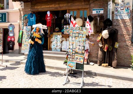 Tiflis, Georgien - 15. Juni 2016: Souvenir- und Geschenkladen im Zentrum von Tiflis, Georgien Stockfoto