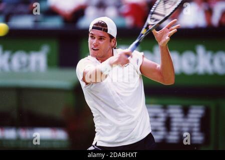 Deutscher Tennisspieler Tommy Haas, 2000er Stockfoto