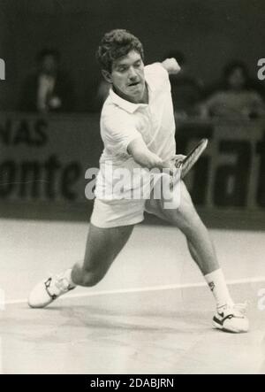 Russischer Tennisspieler Andrei Tscherkassow, 1980er Jahre Stockfoto