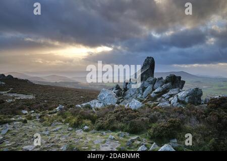 Stiperstones, Shropshire, Großbritannien Stockfoto