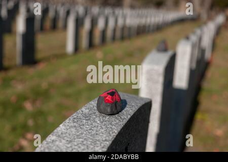 Jährlicher Gedenktag in London, Ontario, Kanada. Stockfoto