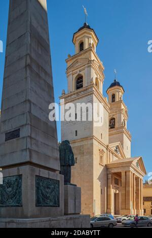 Basilica De San Pascual Baylon des Heiligtums als El Sant bekannt, in Vila-real (Villareal) Provinz Castellón, Spanien, Europa Stockfoto