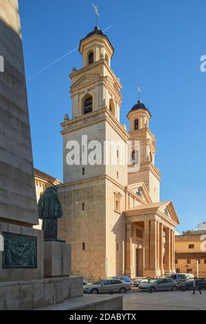 Basilica De San Pascual Baylon des Heiligtums als El Sant bekannt, in Vila-real (Villareal) Provinz Castellón, Spanien, Europa Stockfoto