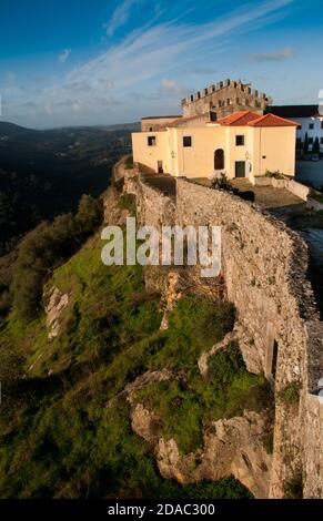 Pousada Castelo de Palmela Stockfoto