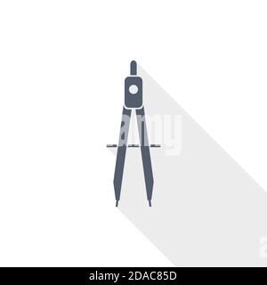 Lernen, Bildung Vektor-Symbol, flache Design-Illustration in eps 10 Stock Vektor
