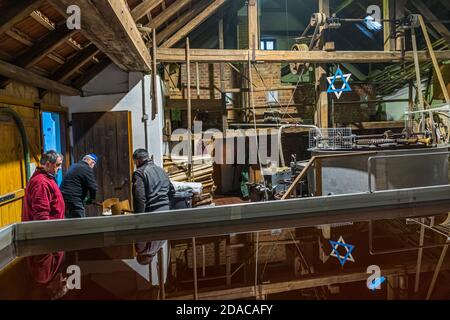 Traditionelle Zoigl Brauerei in Falkenberg, Deutschland Stockfoto