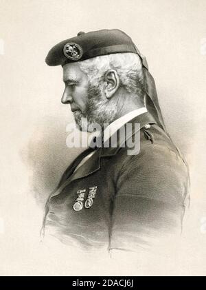 JOHN BROWN (1826-1883) schottischer persönlicher Begleiter von Queen Victoria Stockfoto