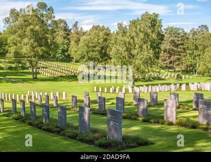 Deutscher Kriegsfriedhof, Cannock Chase, Staffordshire, England, Großbritannien Stockfoto