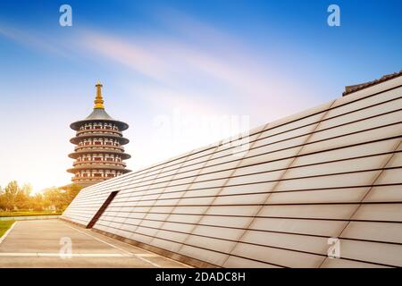 Pagode im Sui und Tang Dynastien National Historical Park, Luoyang, Henan, China Stockfoto