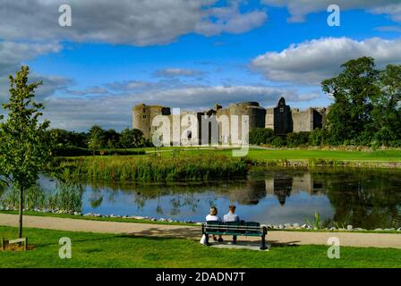 Roscommon Castle, Cloonbrackna, Co. Roscommon, Irland Stockfoto