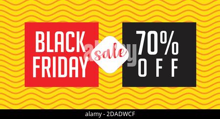 Professionelle Black Friday Sale Banner Design Stock Vektor