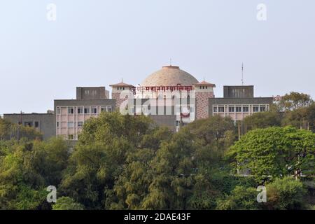 Pune Mahanagar Palika. Die Baugenehmigung Abteilung der Pune Municipal Corporation verantwortlich für die Ausstellung von Genehmigungen und Zertifikate für alle Arten Stockfoto