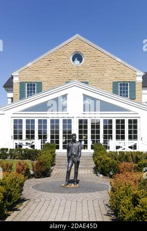 Graceland Randers in Dänemark auch Memphis Mansion genannt, ist inspiriert von Elvis Presleys Haus in Memphis, Tennessee Stockfoto