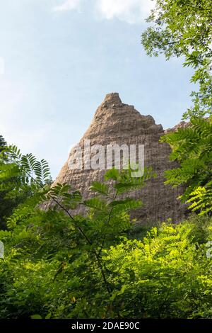 Piramidi di Segonzano, Trentino - Südtirol, Italien Stockfoto