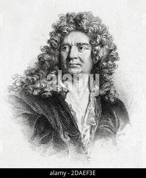 JEAN RACINE (1639-1699) französischer Dramatiker Stockfoto