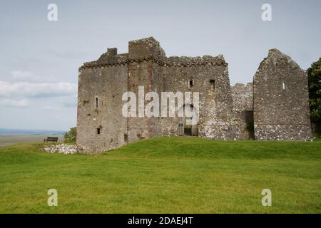 Weobley Castle Stockfoto