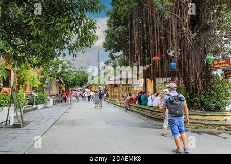 Nguyen Thai Hoc Street, Hoi an, Vietnam, Asien Stockfoto