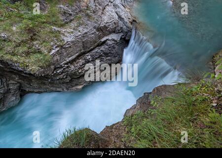 Geographie / Reisen, Deutschland, Bayern, Lenggries, Rissbach bei Vorderriss, Lenggries in Oberbayern, Additional-Rights-Clearance-Info-not-available Stockfoto