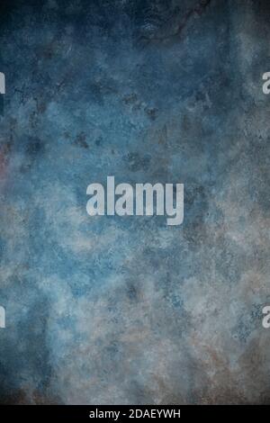 Aquarell blau Telefon Textur, Foto mit Rauscheffekt Stockfoto