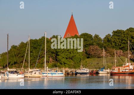 Geographie / Reisen, Deutschland, Mecklenburg-Vorpommern, Insel Poel, Hafen in Kirchdorf, Insel Poel, B, Additional-Rights-Clearance-Info-not-available Stockfoto