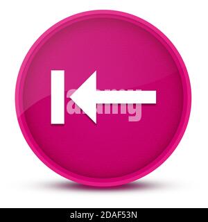 Zurück luxuriöse glänzend rosa Runde Knopf abstrakte Illustration Stockfoto