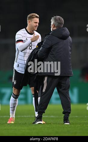 Braunschweig, Deutschland. November 2020. Arne Meier (Deutschland). GES/Fußball/Testspiel: Deutschland U21- Slowenien U21, 12. November 2020 Fußball/Fußball: Testspiel unter 21: Deutschland gegen Slowenien, Braunschweig, 12. November 2020 Quelle: dpa/Alamy Live News Stockfoto