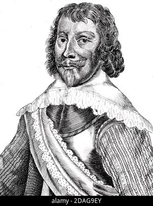 ROBERT RICH, 2. Earl of Warwick (1587-1658) englischer Kolonialverwalter Stockfoto