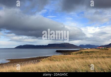 Herbstlandschaft auf der Snaefellsness Halbinsel, Island, Europa Stockfoto