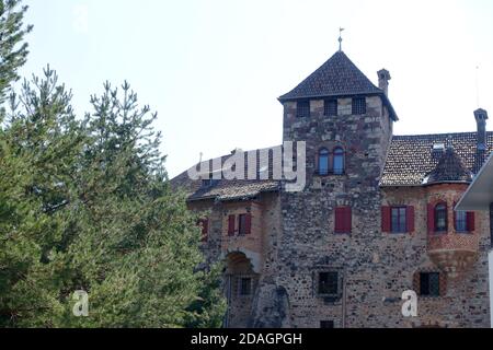 Schloss Rosenstein ,Meran, Südtirol , Italien Stockfoto