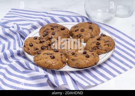 Weich Gebackene Plätzchen Stockfoto