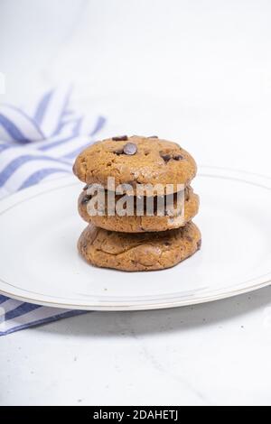 Weich Gebackene Plätzchen Stockfoto