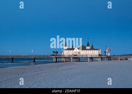 Geographie / Reisen, Deutschland, Mecklenburg-Vorpommern, Ahlbeck, Seebrücke im Ostseebad Ah, Zusatz-Rights-Clearance-Info-Not-available Stockfoto