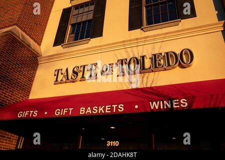 Perrysburg, Usa. November 2020. Taste of Toledo Logo in einem ihrer Geschäfte gesehen. Kredit: SOPA Images Limited/Alamy Live Nachrichten Stockfoto