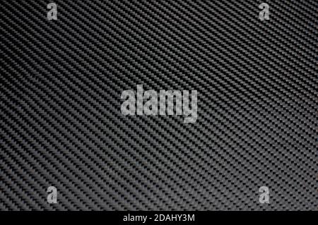 Echte Twill gewebt Kohlefaser flache Textur Stockfoto