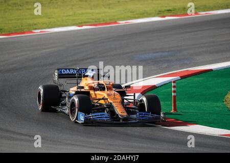 Tuzla, Türkei. November 2020. Tuzla, In Der Nähe Von Istanbul, Türkei. November 2020. 55 SAINZ Carlos (SPA), McLaren Renault F1 MCL35, Aktion während des Formel 1 DHL Turkish Grand Prix 2020, vom 13. Bis 15. November 2020 im Intercity Istanbul Park, in Tuzla, bei Istanbul, Türkei - Foto Antonin Vincent/DPPI/LM Credit: Gruppo Editoriale LiveMedia/Alamy Live News Credit: Gruppo Editoriale LiveMedia/Alamy Live News Stockfoto