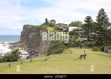 Teil des Bicentennial Coastal Walk in Bangalley Head. Stockfoto