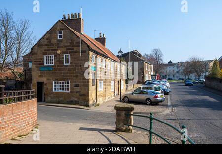 Das Captain Cook Schulzimmer Museum in Great Ayton, North Yorkshire Stockfoto