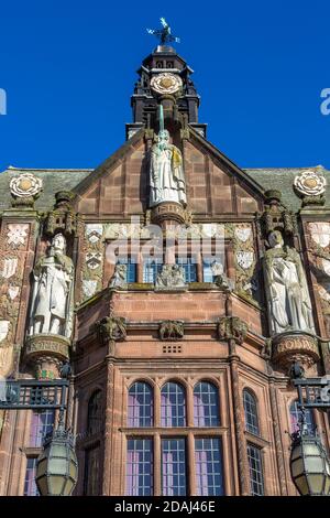 Das Council House Gebäude wurde 1917 eröffnet, Tudor Stil 20. Jahrhundert Architektur, Coventry, England, Großbritannien Stockfoto