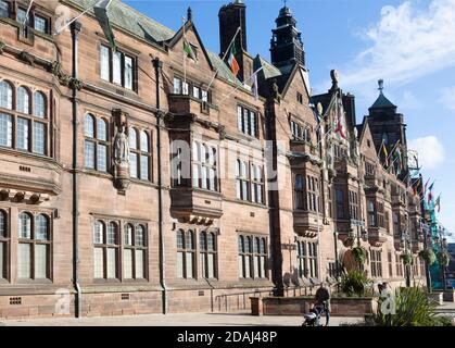 Das Council House Gebäude wurde 1917 eröffnet, Tudor Stil 20. Jahrhundert Architektur, Coventry, England, Großbritannien Stockfoto