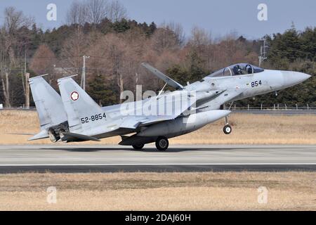 MCDONNELL-DOUGLAS F-15J ADLER DER 305 GESCHWADER JAPANISCHEN LUFT-SELBSTVERTEIDIGUNGSEINHEIT (JASDF). Stockfoto