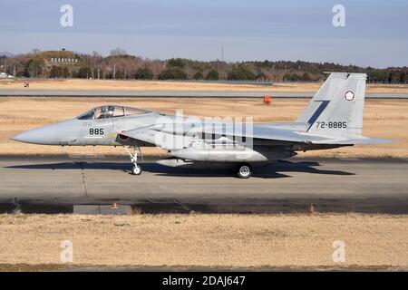 MCDONNELL-DOUGLAS F-15J ADLER DER 305 GESCHWADER JAPANISCHEN LUFT-SELBSTVERTEIDIGUNGSEINHEIT (JASDF). Stockfoto