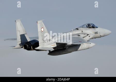 MCDONNELL-DOUGLAS F-15J ADLER DER 305 GESCHWADER JAPANISCHEN LUFT-SELBSTVERTEIDIGUNGSEINHEIT (JASDF). Stockfoto