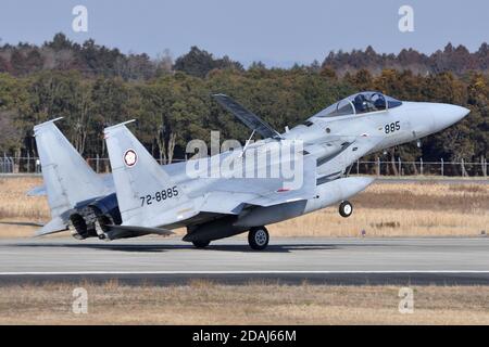 MCDONNELL-DOUGLAS F-15J ADLER DER 305 GESCHWADER JAPANISCHEN LUFT-SELBSTVERTEIDIGUNGSEINHEIT (JASDF). Stockfoto