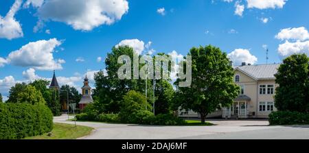 Landschaft im Sommer, Südwestfinnland Stockfoto