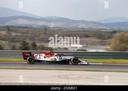 Tuzla, Türkei. November 2020. Tuzla, In Der Nähe Von Istanbul, Türkei. November 2020. 99 GIOVINAZZI Antonio (ita), Alfa Romeo Racing ORLEN C39, Aktion während des Formel 1 DHL Turkish Grand Prix 2020, vom 13. Bis 15. November 2020 auf dem Intercity Istanbul Park, in Tuzla, in der Nähe von Istanbul, Türkei - Foto Antonin Vincent/DPPI/LM Kredit: Gruppo Editoriale LiveMedia/Alamy Live News Kredit: Gruppo Editoriale LiveMedia/Alamy Live News Stockfoto