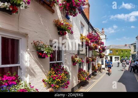 The London Inn, St Austell Brewery, Lanadwell Street, Padstow, Cornwall, Großbritannien Stockfoto