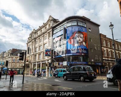 London Theatre Land. Shaftesbury Avenue. Stockfoto