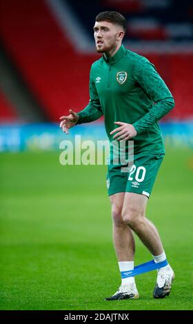 WEMBLEY, Vereinigtes Königreich, NOVEMBER 12: 20 während der Internationalen Freundschaftschaft zwischen England und der Republik Irland im Wembley Stadion, London am 12 Stockfoto