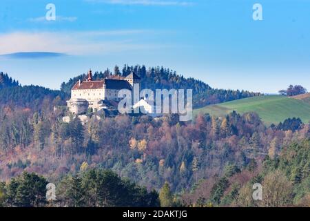 Krumbach: Schloss Krumbach, Bucklige Welt, Wiener Alpen, Alpen, Niederösterreich, Niederösterreich, Österreich Stockfoto