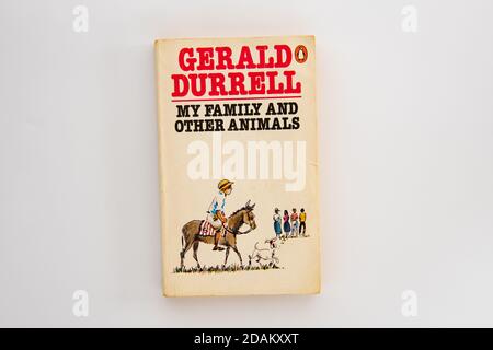 Meine Familie und andere Tiere - Gerald Durrell Stockfoto